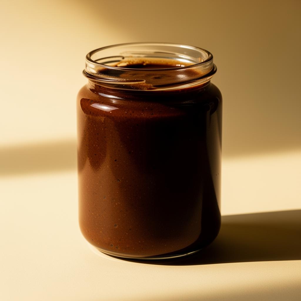 Dark Roast peanut butter jar